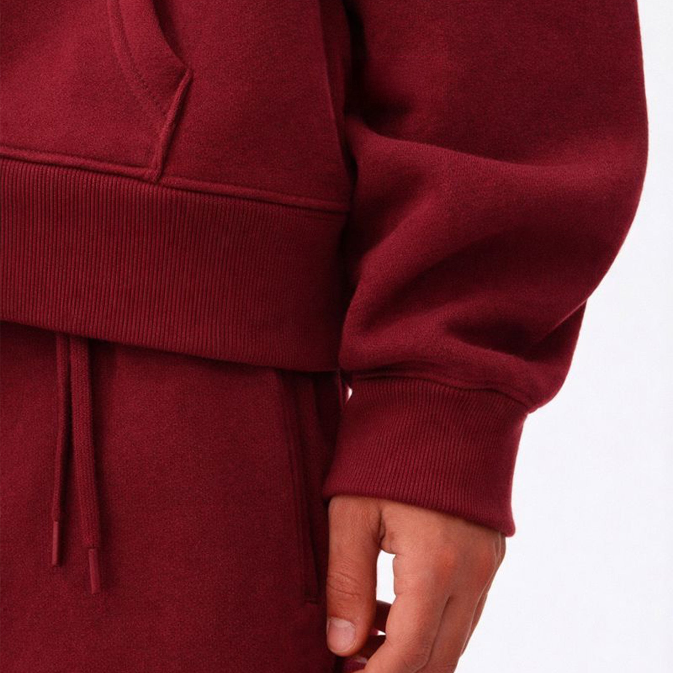 Bordo Unisex Hoodie Kız Kulesi & Kehanet