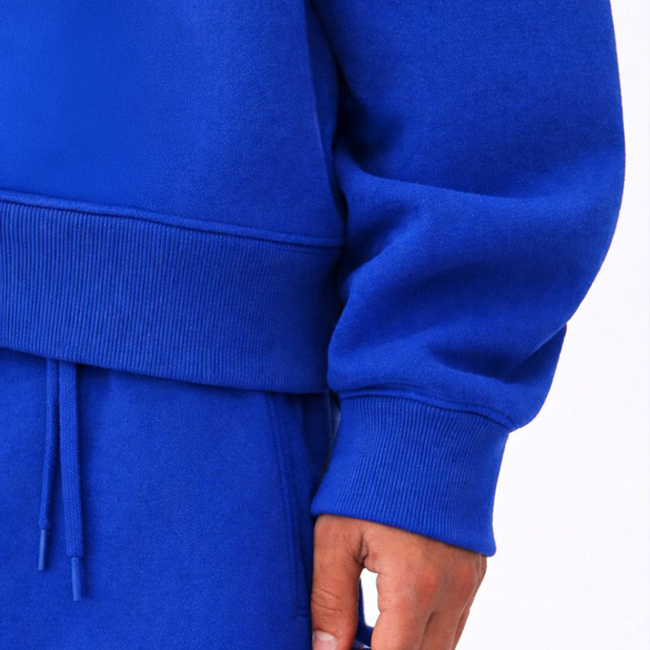 Saks Mavi Bisiklet Yaka Sweatshirt Yerebatan & Medusa