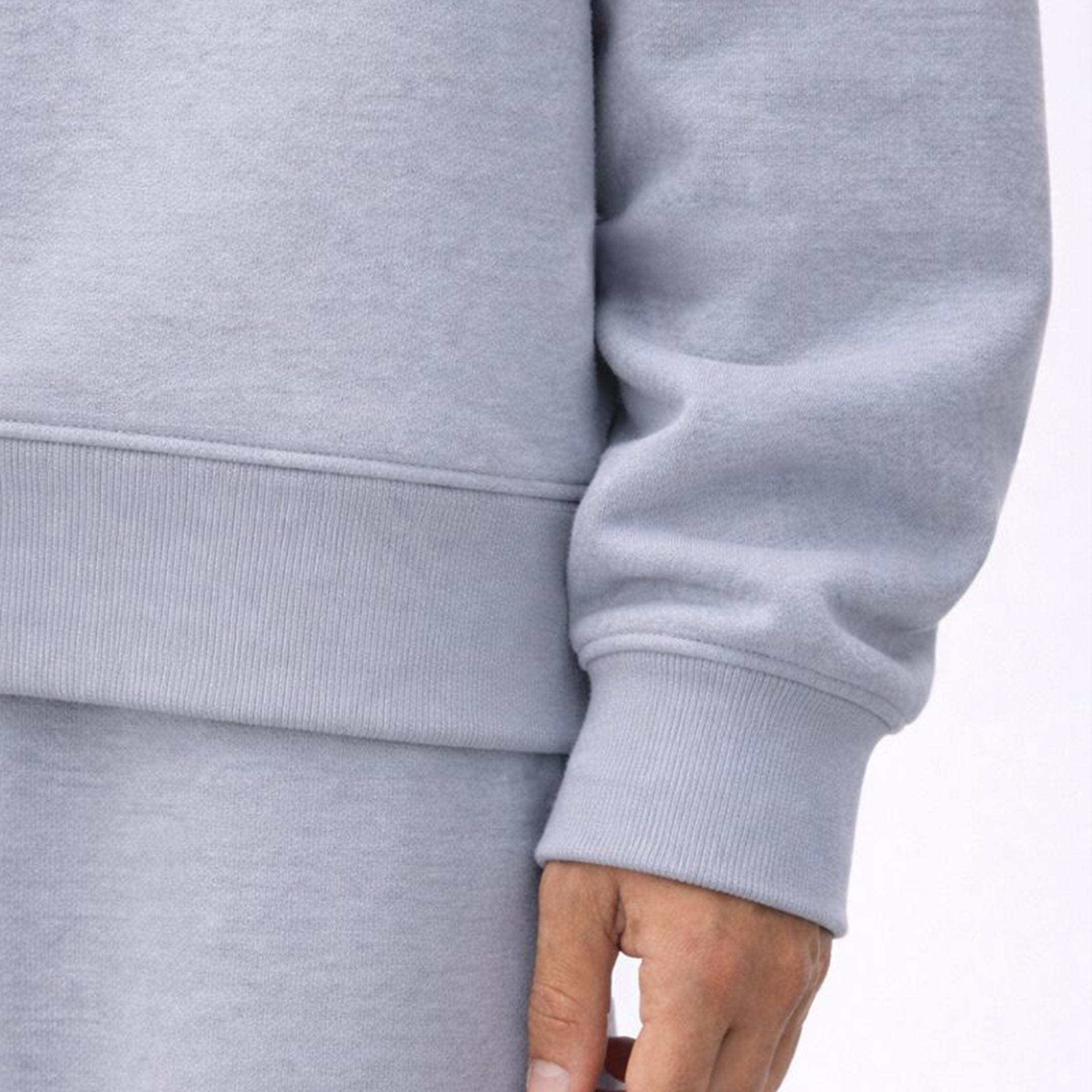 Taş Gri Bisiklet Yaka Sweatshirt Yerebatan & Medusa