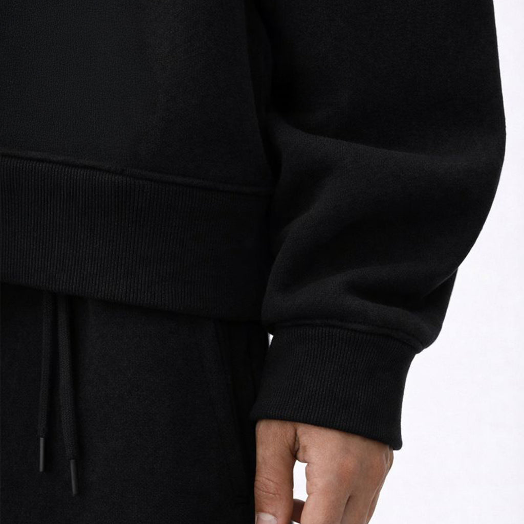 Black Crew Neck Sweatshirt Yerebatan &amp; Medusa