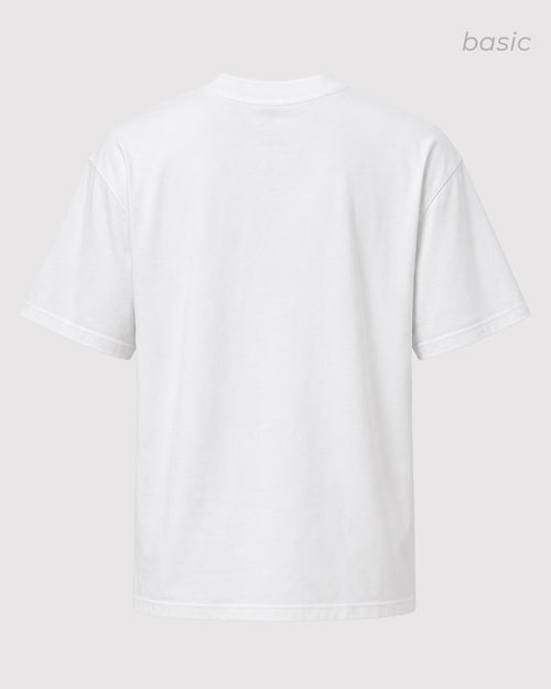 Casual Oversize T-Shirt Beyaz