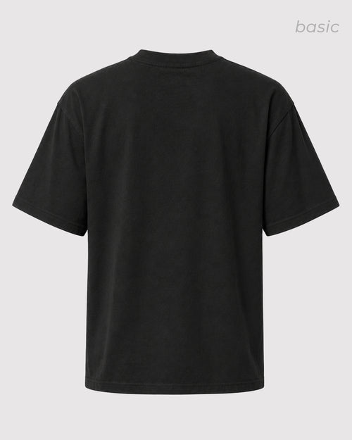 Casual Oversize T-Shirt Siyah