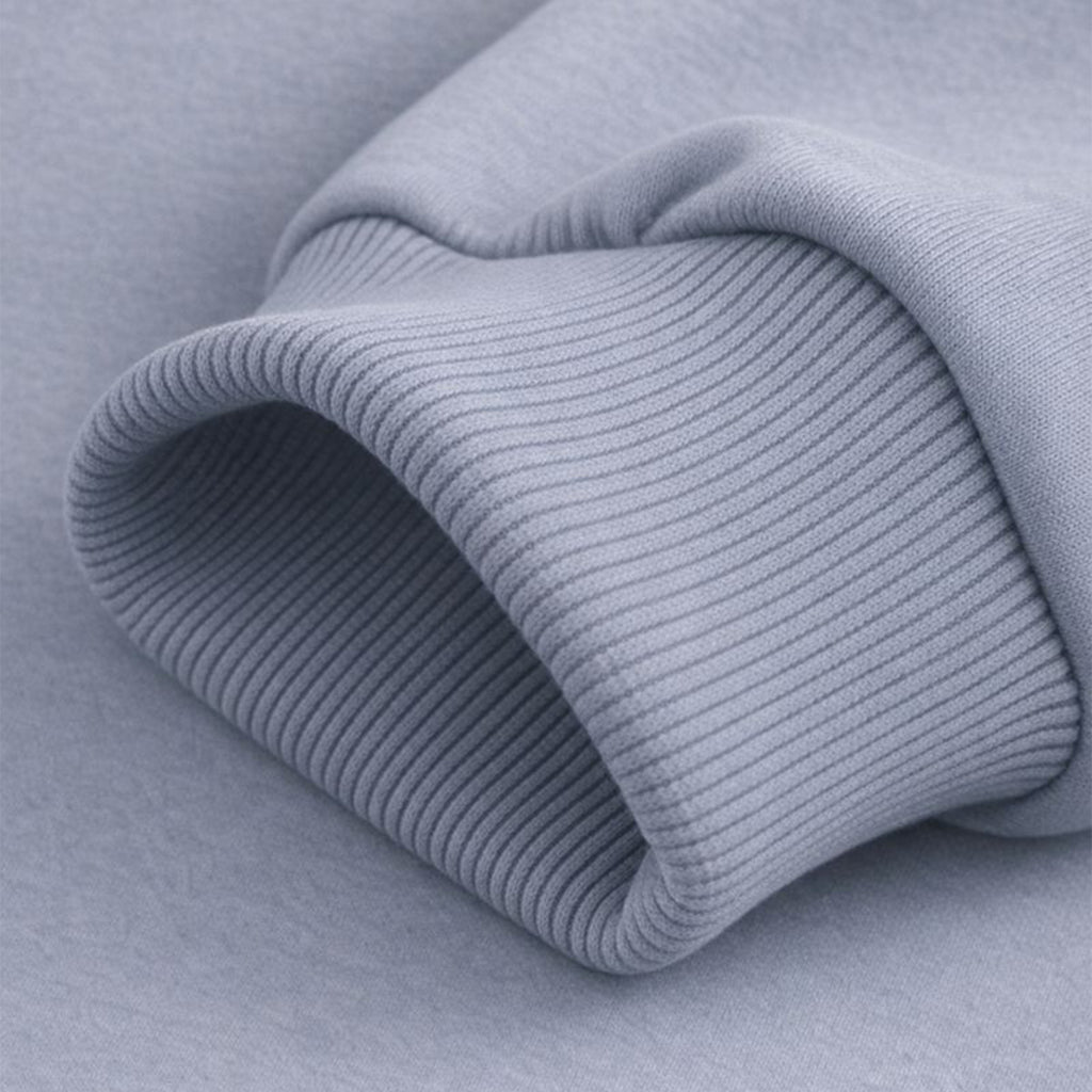 Taş Gri Bisiklet Yaka Sweatshirt Galata Kulesi