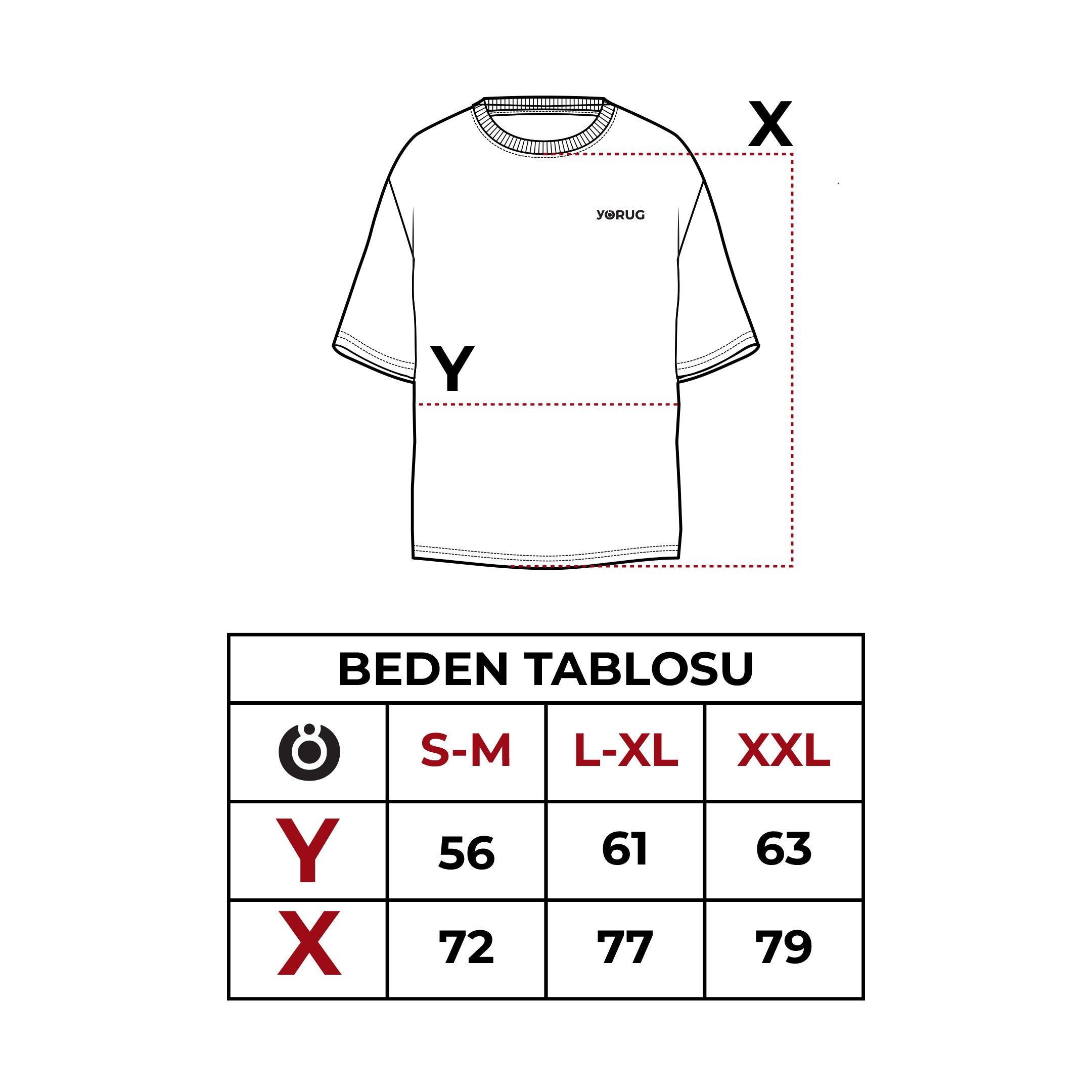 Selçuklu Çift Başlı Kartal Oversize T-Shirt