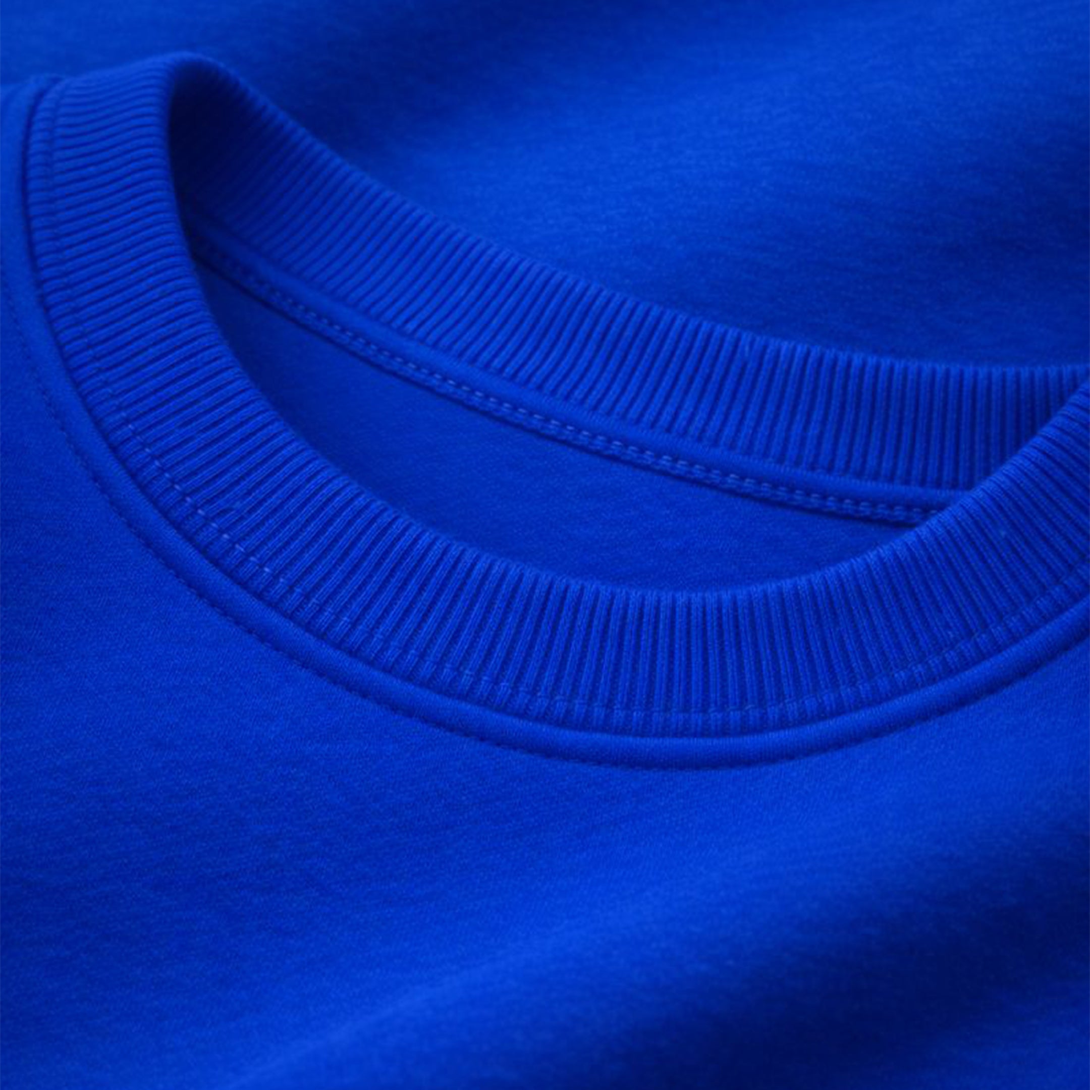 Saks Blue Crew Neck Sweatshirt with Galata Tower and Cat