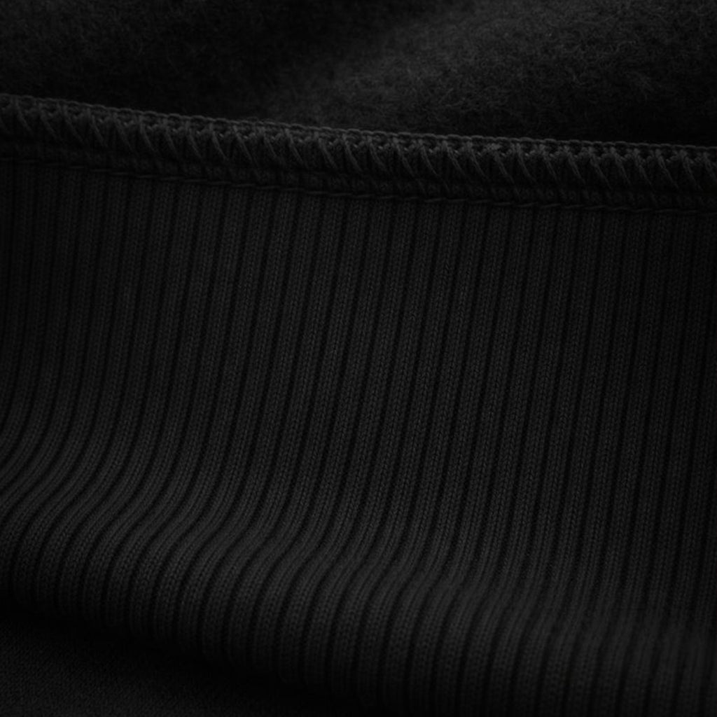 Black Crew Neck Sweatshirt with Galata Tower