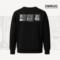 Black Crew Neck Sweatshirt Yerebatan &amp; Medusa